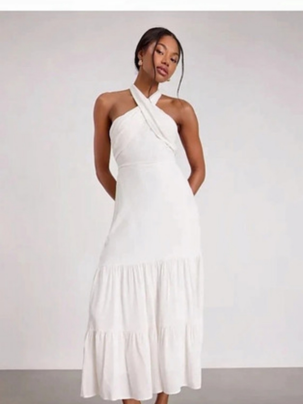 lulus White Maxi Dress